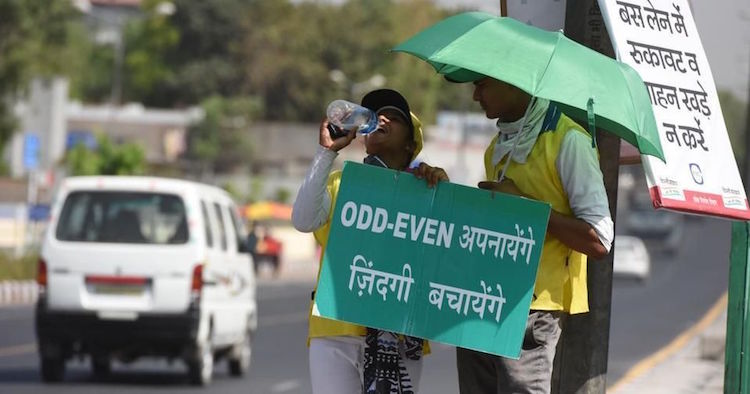 ODD-EVEN RULE RETURNS IN DELHI FROM 8AM TO 8PM. IT