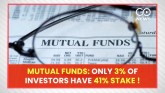Mutual Funds: Only 3% of investors have 41% stake 