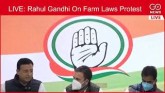 LIVE: Rahul Gandhi On Farm Laws Protest