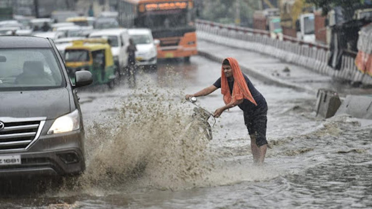 Waterlogging, traffic routes diverted in Delhi-NCR