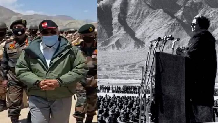 PM Modi makes surprise visit to Ladakh amid rising