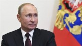 Russians Vote On Extending President Vladimir Puti