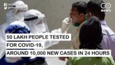 COVID-19: 50 Lakh People Tested, Around 10,000 New