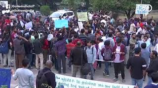 JNU: Students Continue Their Protest Against Fee H