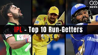 Top 10 Run-Getters In The IPL
