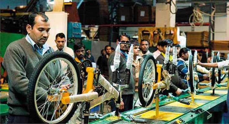 Bicycle production down by 50% due to labor shorta